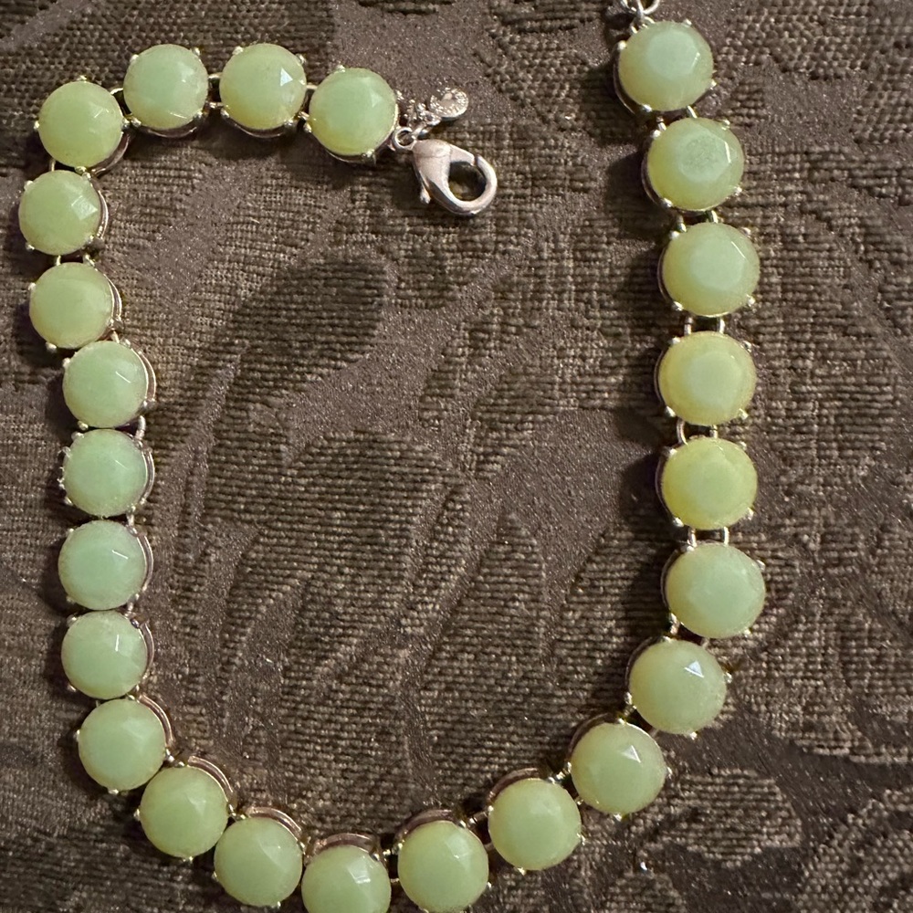 J. Crew Green Necklace